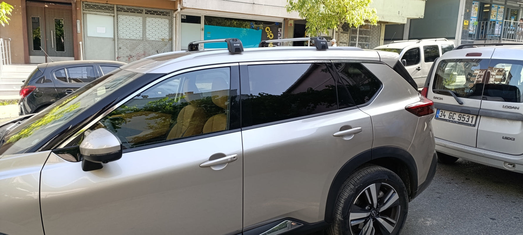 Nissan X-Trail T33 için Portbagaj Taşıyıcı – Paw Pro 2 Alüminyum Tavan Çubuğu Siyah