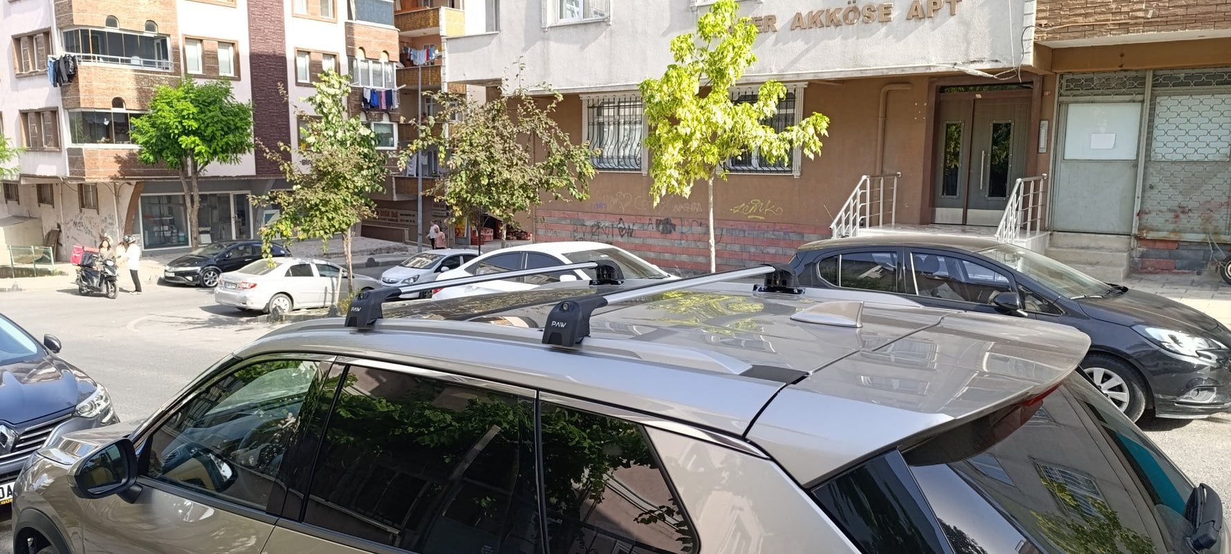 Nissan X-Trail T33 için Portbagaj Taşıyıcı – Paw Pro 2 Alüminyum Tavan Çubuğu Siyah