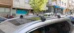 Nissan X-Trail T33 için Portbagaj Taşıyıcı Paw Pro 2 Alüminyum Tavan Bar Gri