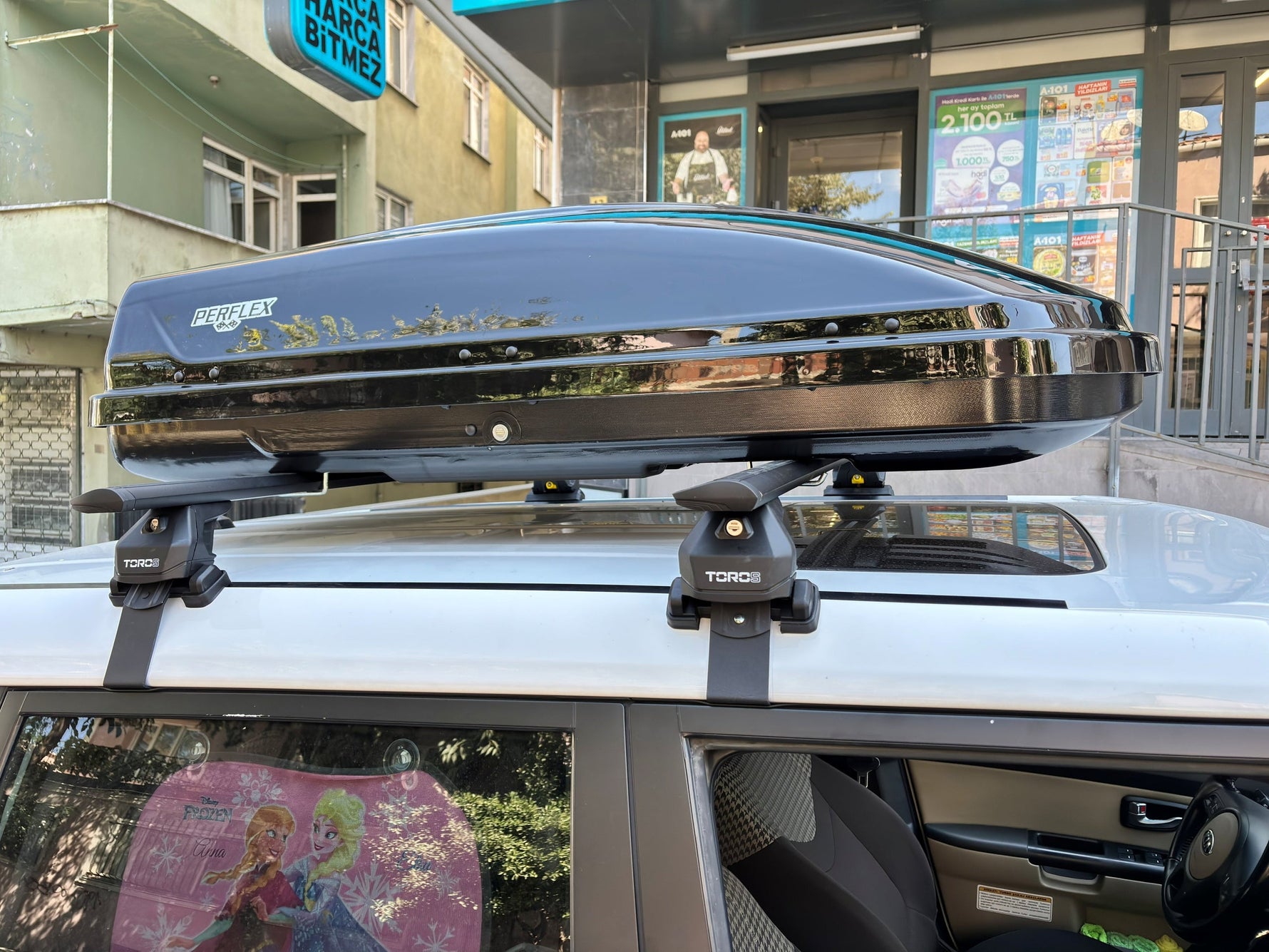 Kia Soul 2008-2013 Oluksuz Üst Tavan Portbagaj Taşıyıcı Ara Atkısı Toros Serisi Pro 4 Siyah
