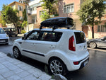 Kia Soul 2008-2013 Oluksuz Üst Tavan Portbagaj Taşıyıcı Ara Atkısı Toros Serisi Pro 4 Siyah