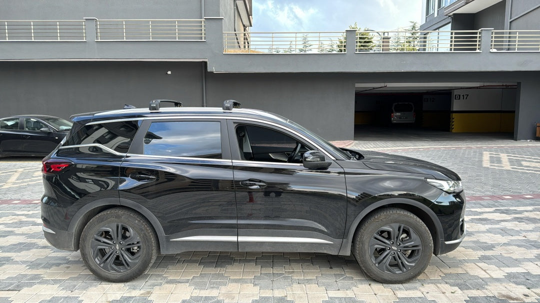 Chery Tiggo 7 Pro 2022-2025 Portbagaj Taşıyıcı Ara Atkisi - Ara Çubuk Paw Pro 2 Siyah