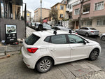 Seat Ibiza (2017-Sonrası) Portbagaj Taşıyıcı Ara Atkı Takımı - Toros Pro 4 - Gri