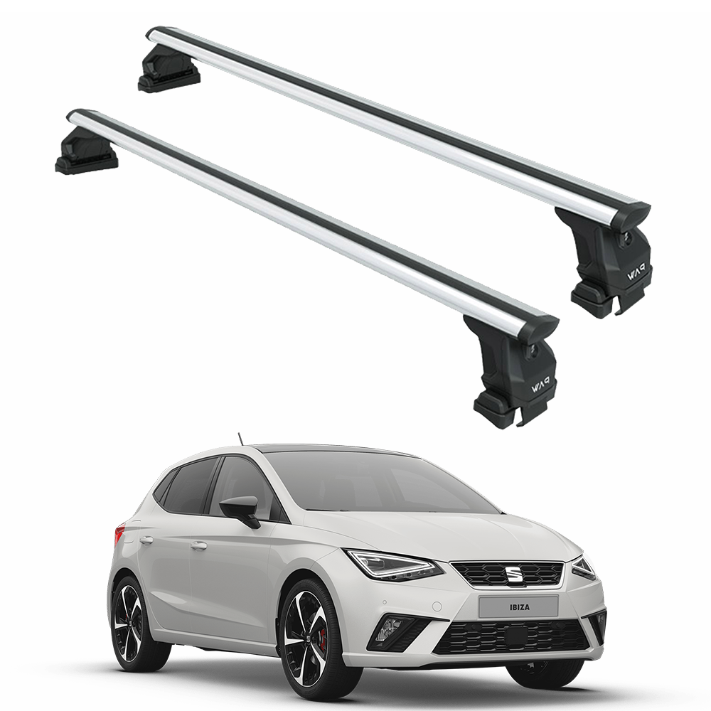 Seat Ibiza (2017-Sonrası) Portbagaj Taşıyıcı Ara Atkı Takımı - Toros Pro 4 - Gri