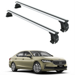 Skoda Superb Sedan B9 Tavan Portbagaj Taşıyıcı Ara Atkısı Toros Pro 4 Gri