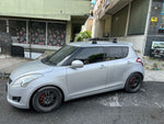 Suzuki Swift 2010-2017 Tavan Taşıyıcı Ara Barlar – Vidalı Montaj, Toros Fix Pro, Gri
