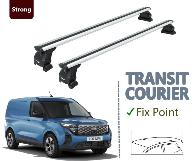 Ford Transit Courier 2023-2025 Portbagaj Taşıyıcı Ara Atkı Toros Fix Pro Gri