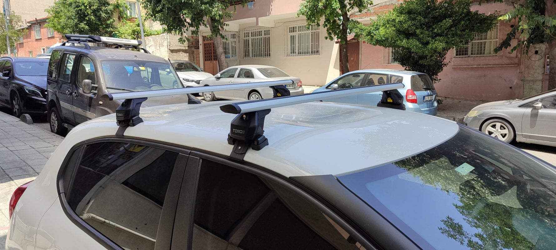For Bmw 2 Series Grand Tourer 2014-2021 Roof Rack System, Aluminium Cross Bar, Normal Roof, Silver