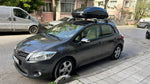 For Toyota Auris 2007-2013 Roof Rack Cross Bars Normal Roof Alu Black