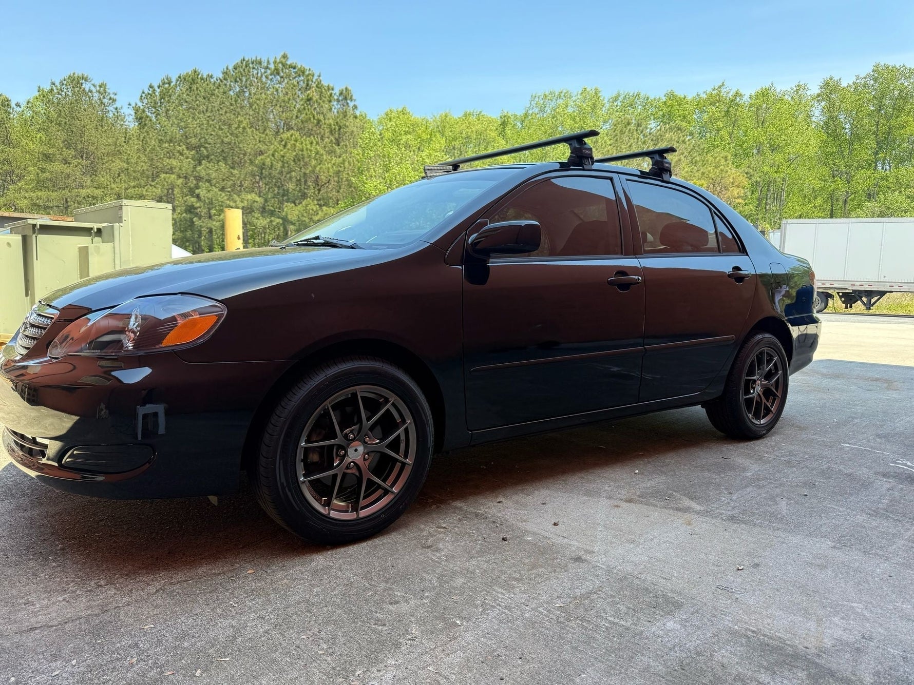 Toros Toyota Corolla (2007-2013) Oluksuz Tavan Ara Atkı Portbagaj Taşıyıcı Pro 4 Siyah