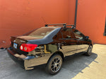 Toyota Corolla 2007-2013 Oluksuz Üst Tavan Portbagaj Taşıyıcı Ara Atkısı Toros Serisi Pro 4 Gri