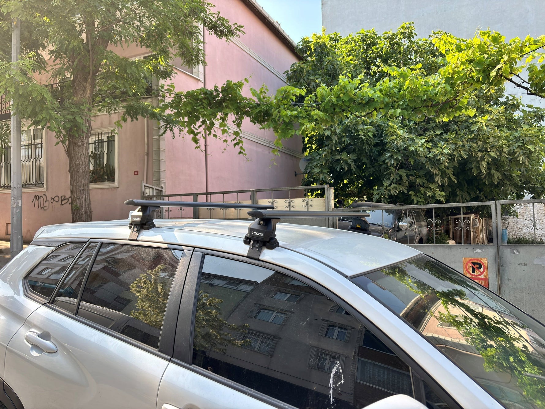 Toyota Corolla Cross Portbagaj Taşıyıcı Ara Atkisi - Ara Bar, Paw Pro 2, Gri