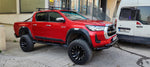 Toyota Hilux 2015-2021 Oluksuz Üst Tavan Portbagaj Taşıyıcı Ara Atkısı Toros Serisi Pro 4 Siyah