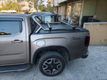Volkswagen Amarok (2020-2025) Kasa Üstü Bed Rack Taşıyıcı Bar Siyah | Rollbar Uyumlu |