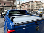 Volkswagen Amarok Aventura (2020-2025) Kasa Üstü Bed Rack Taşıyıcı Bar Siyah | Kilitli Sistem | Vida Montajlı