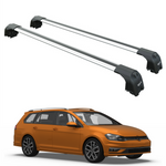 Volkswagen Golf Alltrack 2014-2020 Portbagaj Taşıyıcı Ara Atkisi - Ara Çubuk Paw Pro 2 Gri