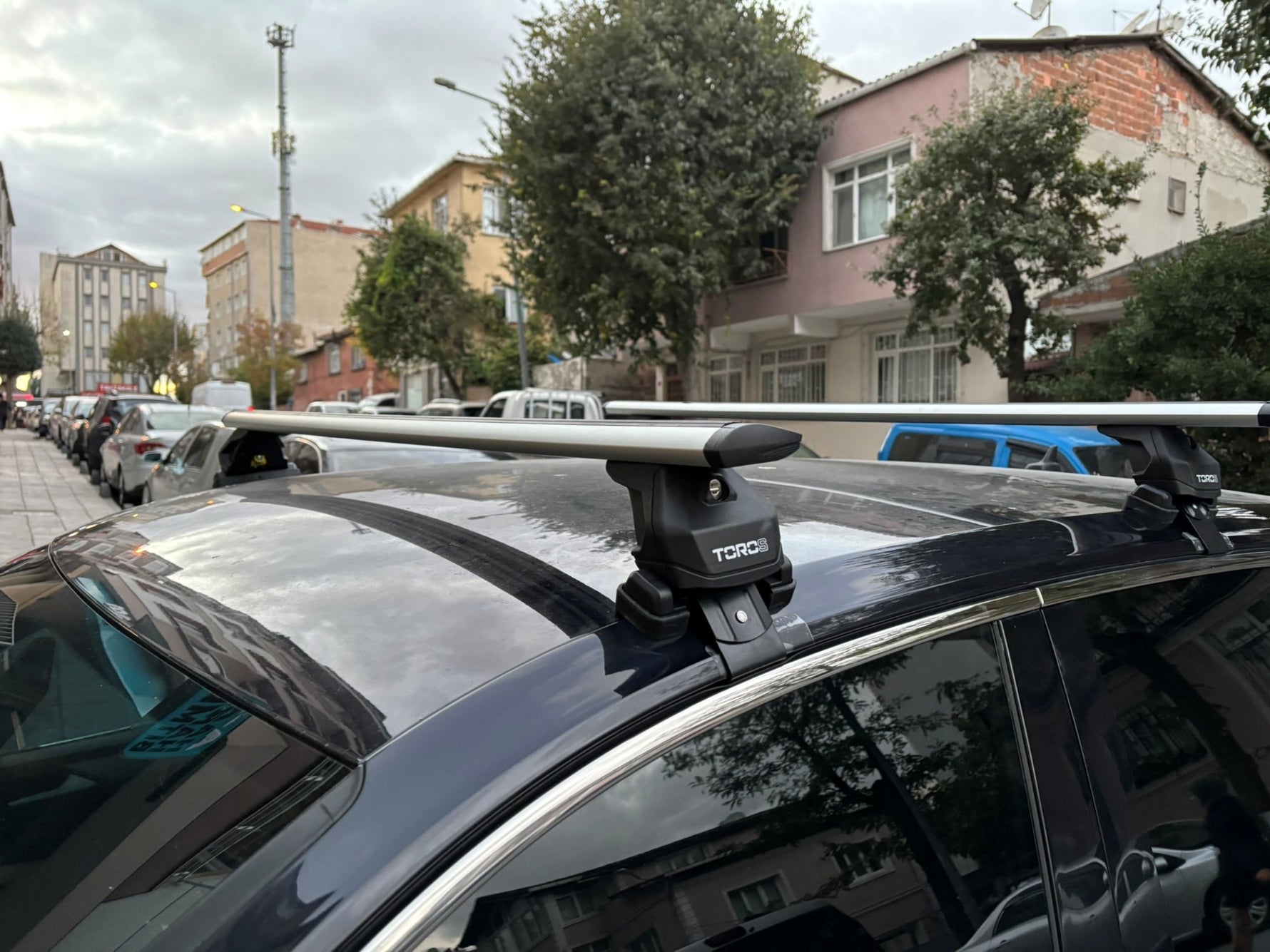 Volkswagen Tiguan 2015-2020 Oluksuz Üst Tavan Portbagaj Taşıyıcı Ara Atkısı Toros Serisi Pro 4 Siyah
