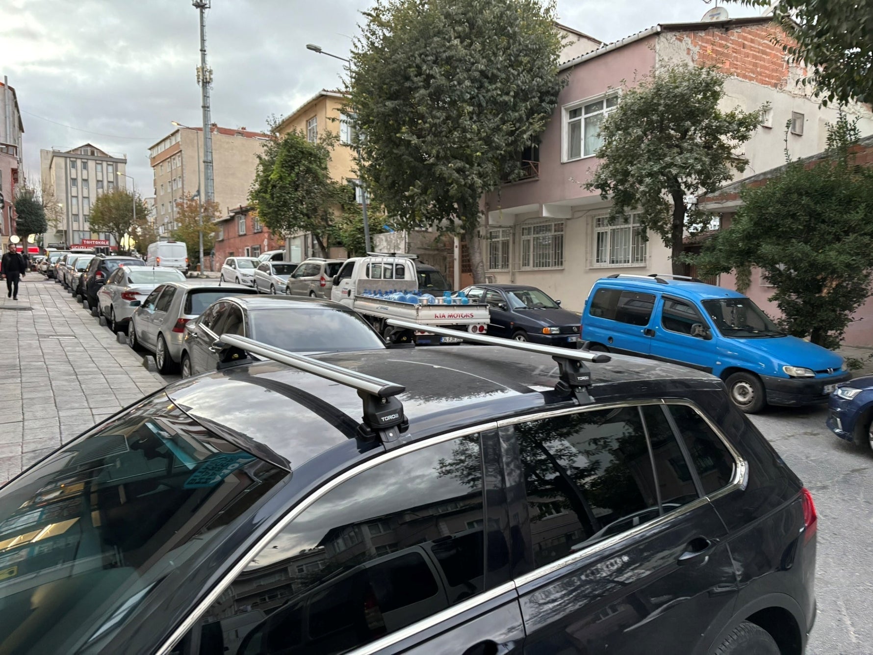Volkswagen Tiguan 2015-2020 Oluksuz Üst Tavan Portbagaj Taşıyıcı Ara Atkısı Toros Serisi Pro 4 Siyah