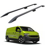 Volkswagen Transporter T7 Kısa Şase 2025-2026 Araç Üstü Alüminyum Tavan Yan Rayları Plus Serisi - Siyah