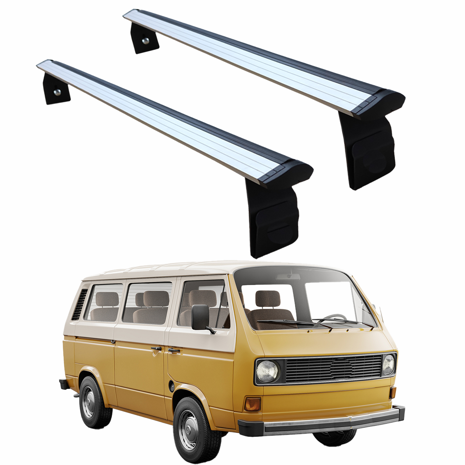 Volkswagen Transporter T3 1980-1990 Yagmur Oluklu Üst Tavan Taşıyıcı Ara Atkısı Paw Gri