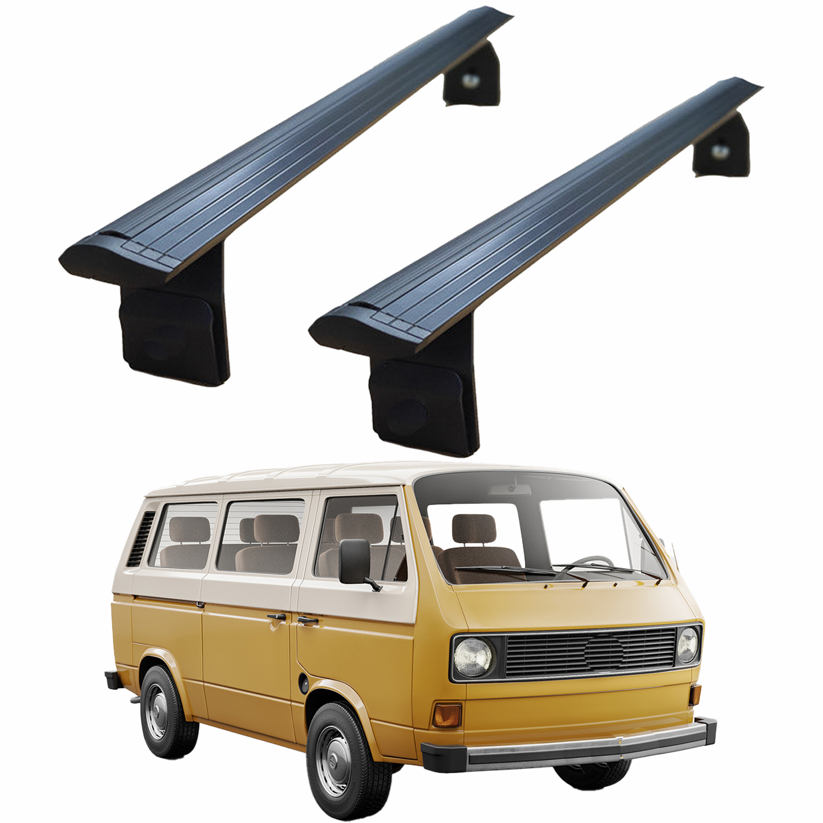 Volkswagen Transporter T3 1980-1990 Yagmur Oluklu Üst Tavan Taşıyıcı Ara Atkısı Paw Gri