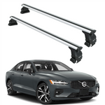 Volvo S60 Sedan 2019-2025 Oluksuz Üst Tavan Portbagaj Taşıyıcı Ara Atkısı Toros Serisi Pro 4 Gri