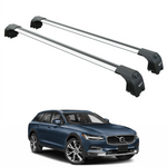 Volvo V90 2016-2025 Portbagaj Taşıyıcı Ara Atkisi - Ara Çubuk Paw Pro 2 Gri