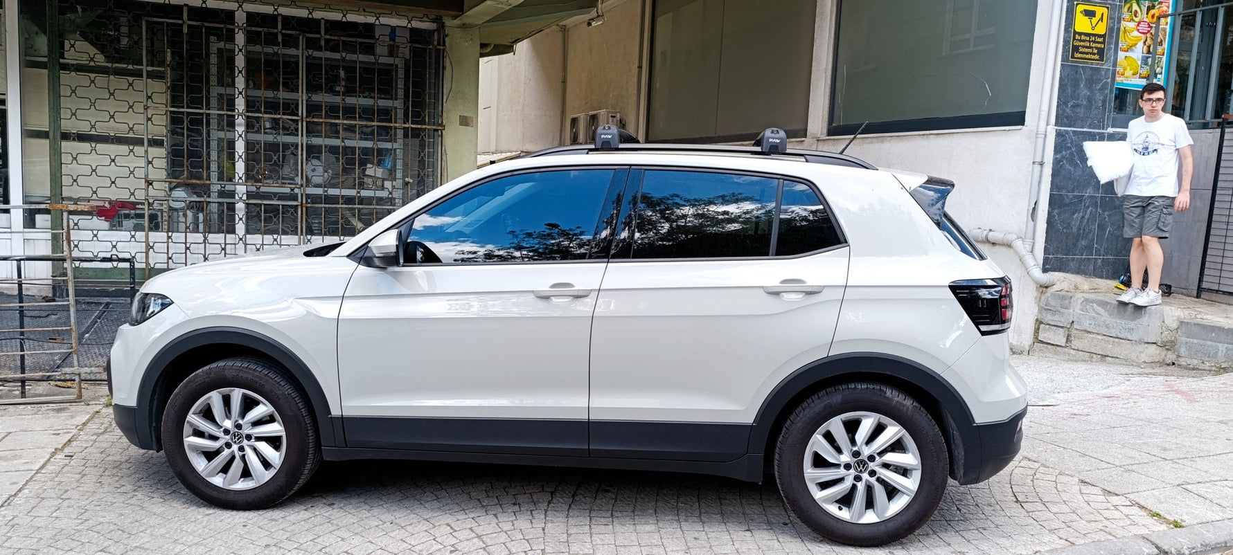 Volkswagen Atlas 2017-2025 Portbagaj Taşıyıcı Ara Atkisi - Ara Çubuk Paw Pro 2 Siyah
