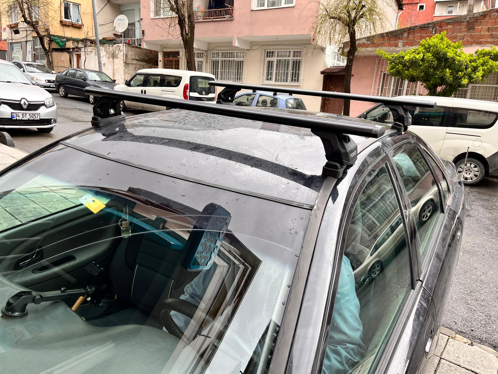 Volvo S40 2003-2012 Taşıyıcı Ara Atkısı Tavan Sistemleri Toros Fix Pro Siyah