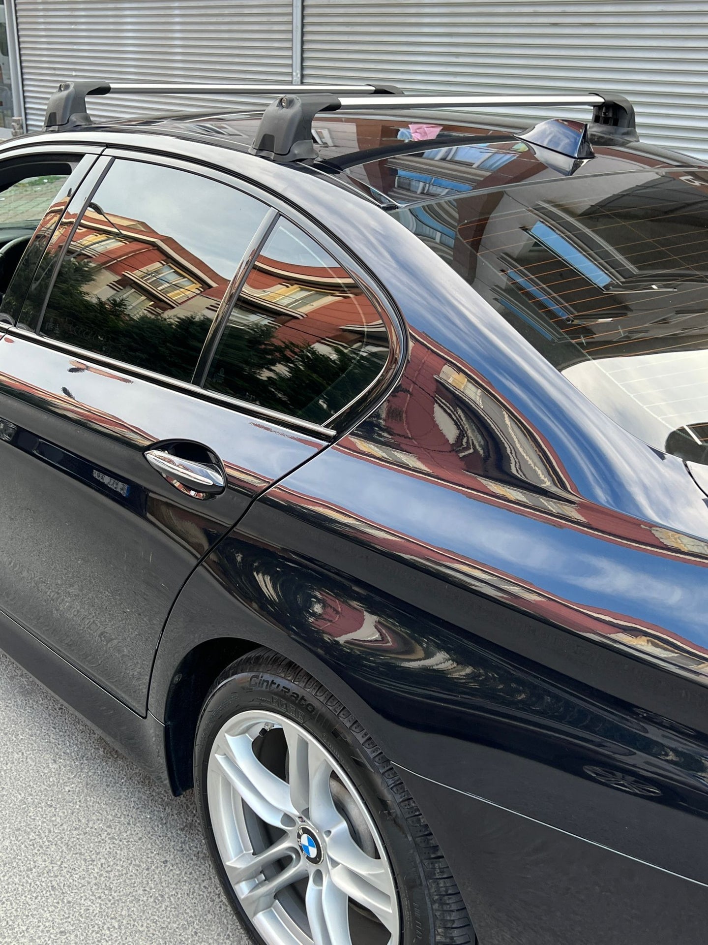 Bmw 5 Serisi Sedan F10 (2009-2017) Ara Atkı Portbagaj Taşıyıcı - Paw Pro 3 Siyah