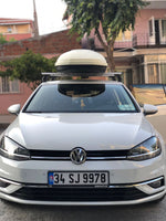 Volkswagen Golf 5D (Mk7) 2012-2019 Oluksuz Üst Tavan Portbagaj Taşıyıcı Ara Atkısı Toros Serisi Pro 4 Gri