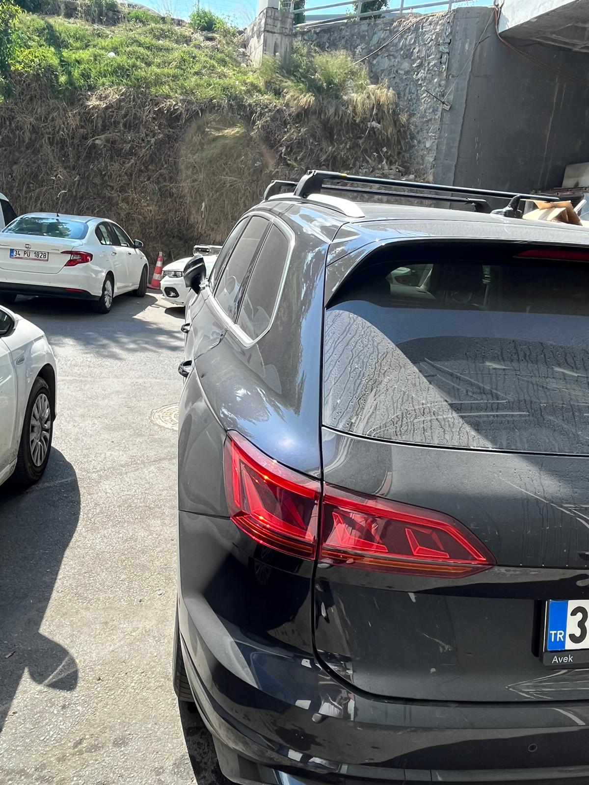 Volkswagen Touareg 2019-2023 Portbagaj Taşıyıcı Ara Atkisi - Ara Çubuk Paw Pro 2 Gri
