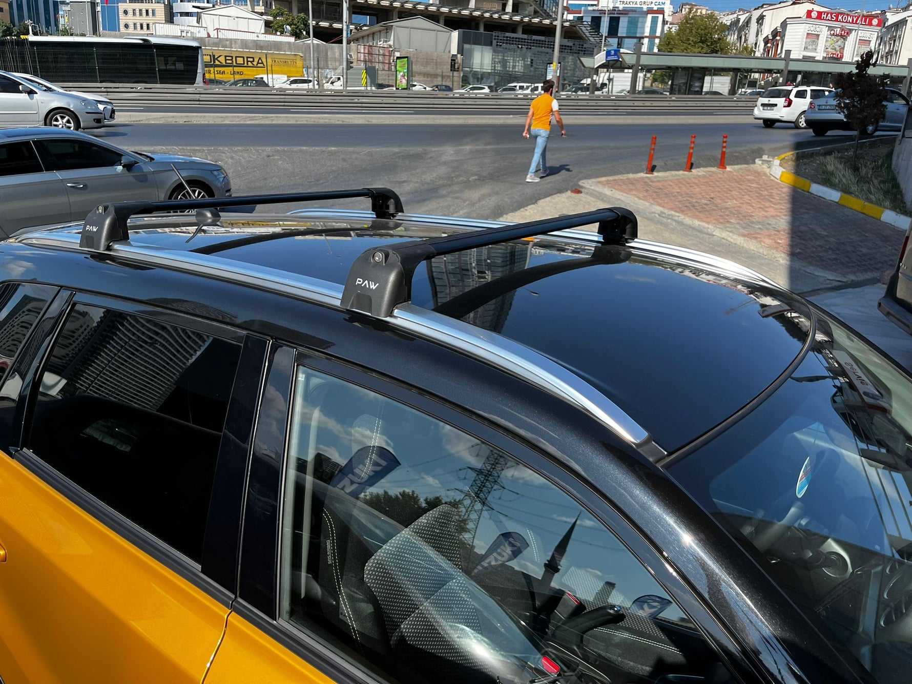Suzuki Vitara 2015-2025 Portbagaj Taşıyıcı Ara Atkisi - Ara Çubuk Paw Pro 2 Gri