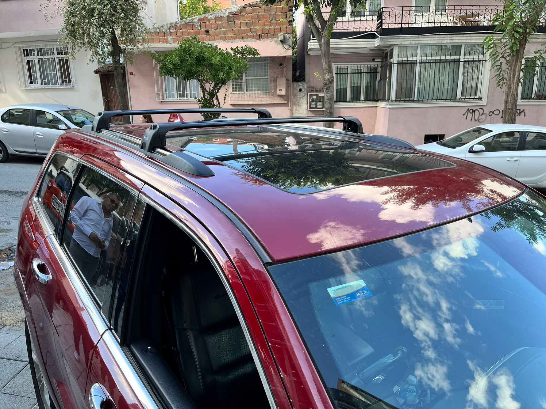 Jeep Grand Cherokee Wk2 2011-2021 Portbagaj Taşıyıcı Ara Atkisi - Ara Çubuk Paw Pro 2 Gri
