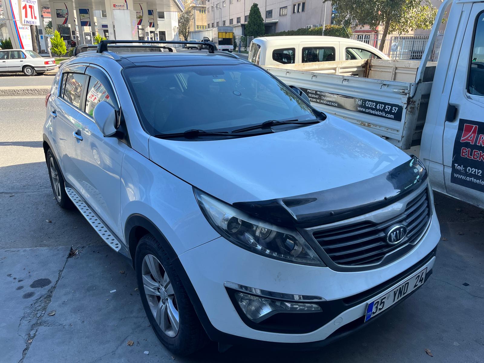 Kia Sportage 2010-2016 Portbagaj Taşıyıcı Ara Atkisi - Ara Çubuk Paw Pro 2 Siyah