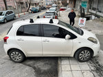 Toros Toyota Yaris HB (2006-2011) Oluksuz Tavan Ara Atkı Portbagaj Taşıyıcı Pro 4 Siyah