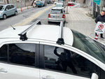Toros Toyota Yaris HB (2006-2011) Oluksuz Tavan Ara Atkı Portbagaj Taşıyıcı Pro 4 Siyah