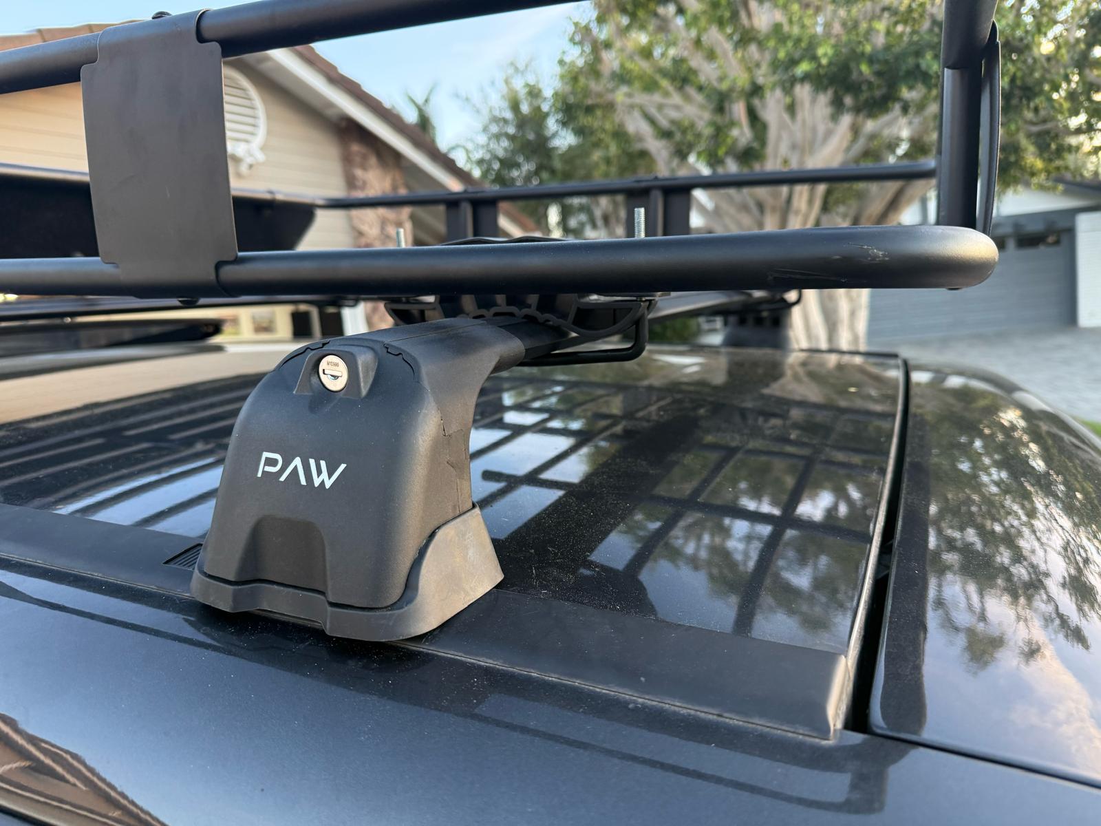 Paw Range Rover (P38A) 1994-2002 Ara Atkı Tavan Taşıyıcı Barlar - Pro 3 Siyah