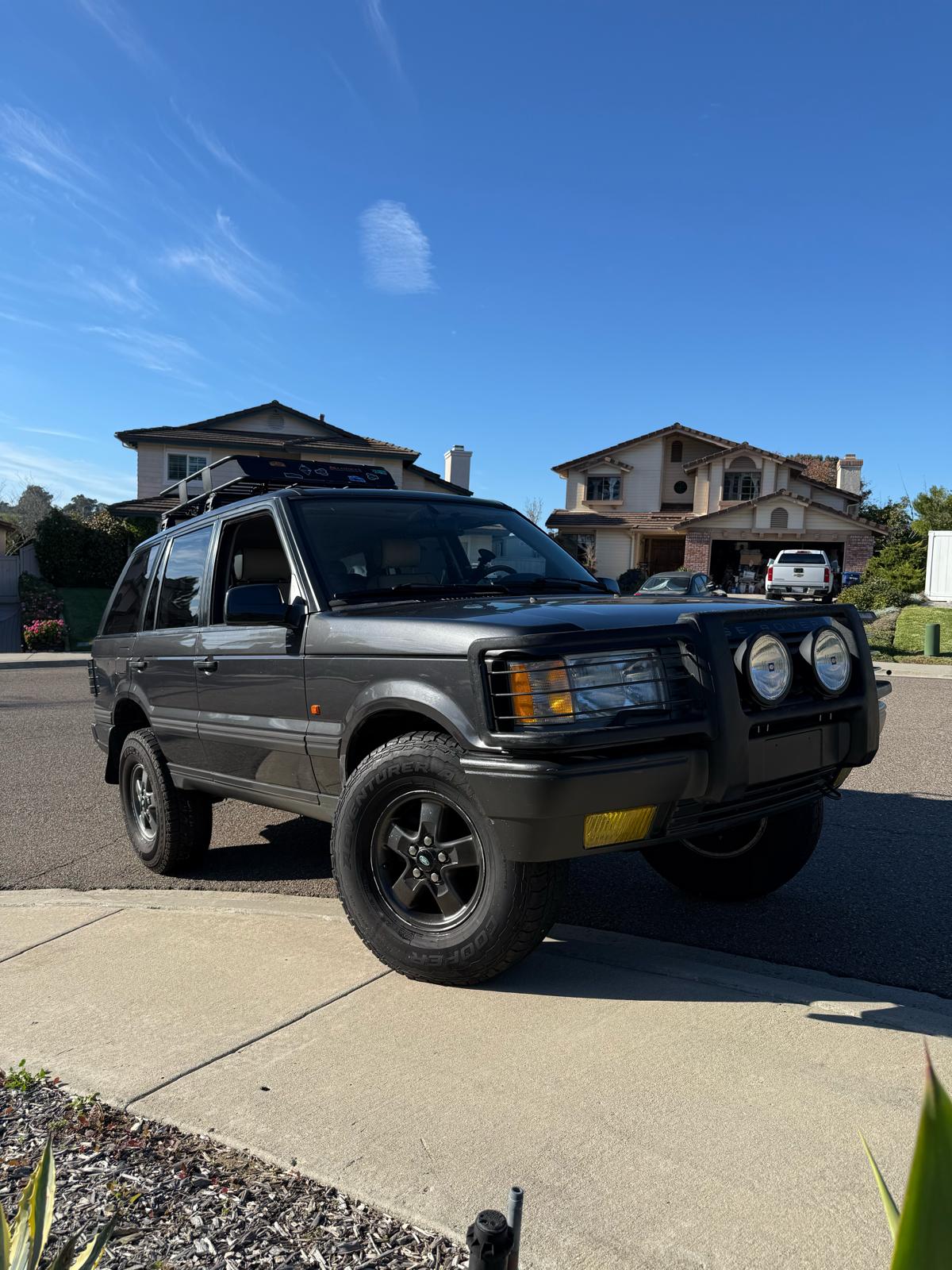 Paw Range Rover (P38A) 1994-2002 Ara Atkı Tavan Taşıyıcı Barlar - Pro 3 Siyah