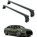 Audi A5 Sportback 2017-2024 Oluksuz Üst Tavan Portbagaj Taşıyıcı Ara Atkısı Toros Serisi Pro 4 Siyah