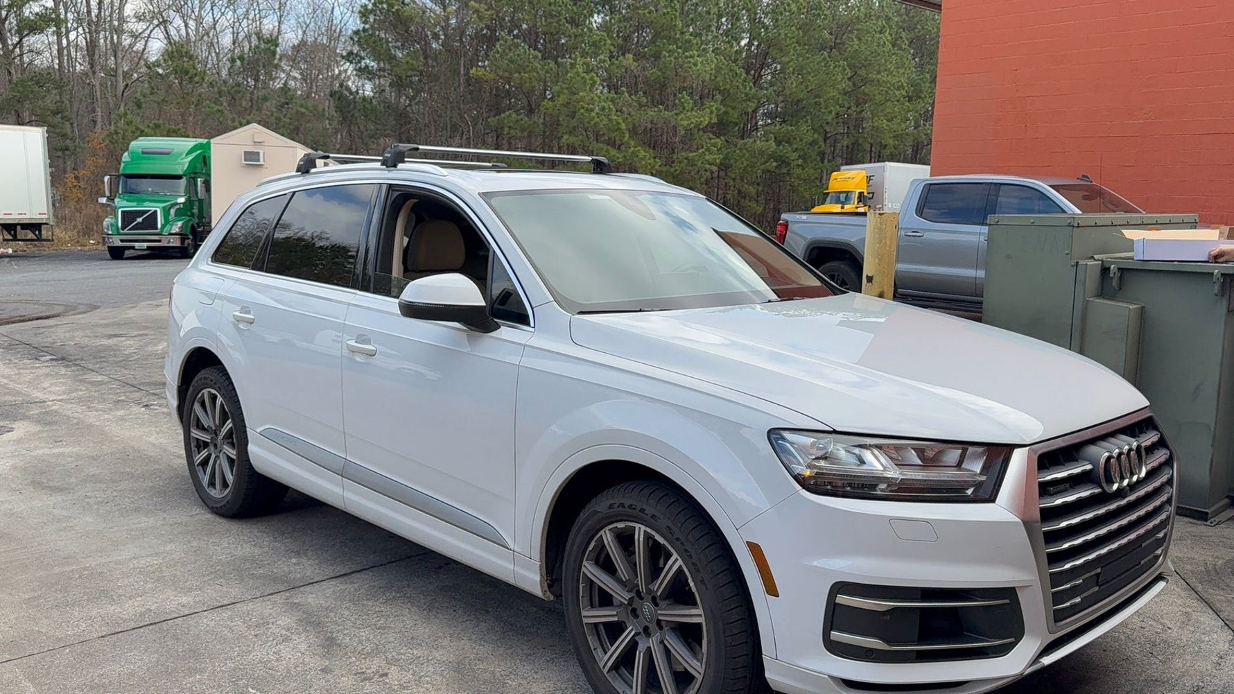 Audi Q7 2016-2025 Portbagaj Taşıyıcı Ara Atkisi - Ara Çubuk Paw Pro 2 Gri