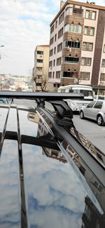 Ford Edge (Cd 539) 2015-2024 Oluksuz Üst Tavan Portbagaj Taşıyıcı Ara Atkısı Toros Serisi Pro 4 Gri