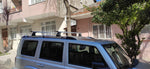 Jeep Commander XK 2006-2010 Tavan Taşıyıcı Ara Barlar Vidalı Montaj, Toros Fix Pro, Siyah