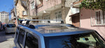 Jeep Commander XK 2006-2010 Tavan Taşıyıcı Ara Barlar Vidalı Montaj, Toros Fix Pro, Siyah
