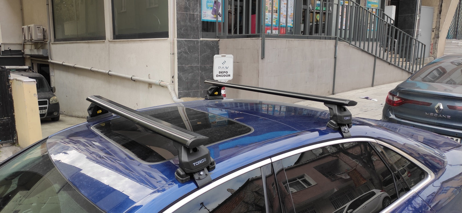 Audi A4 B9 2017-2025 Rack Cross Bars Normal Roof Alu Siyah