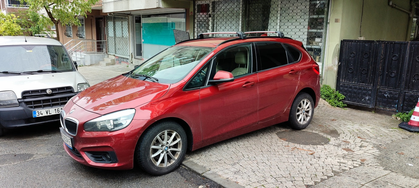 Bmw 2 Active Tourer F46 2022-2025 Portbagaj Taşıyıcı Ara Atkisi - Ara Çubuk Paw Pro 2 Siyah