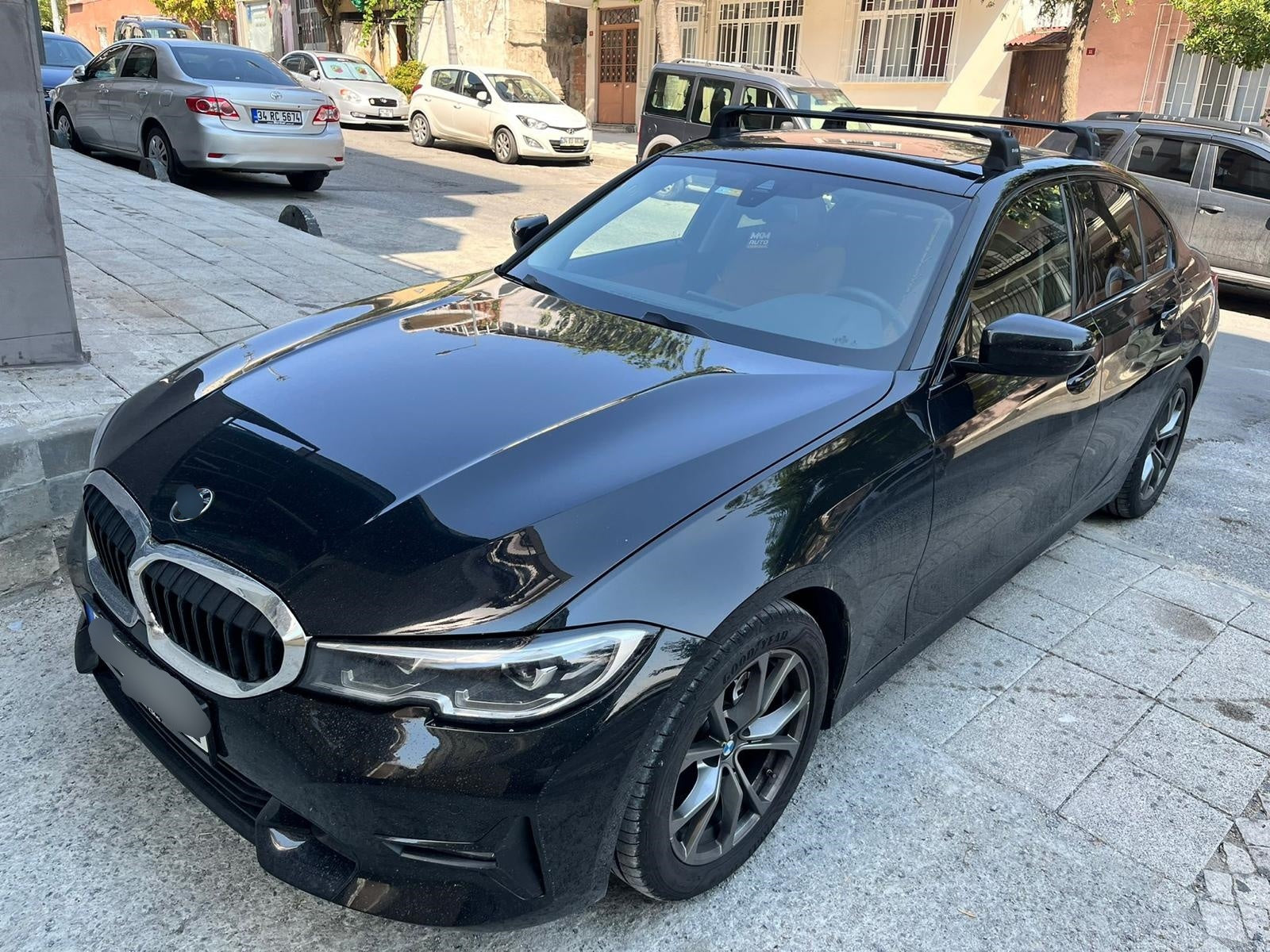 Bmw 5 Sedan G60 Portbagaj Taşıyıcı Ara Atkı Aparatı Paw Pro 3 2024-2025 Siyah