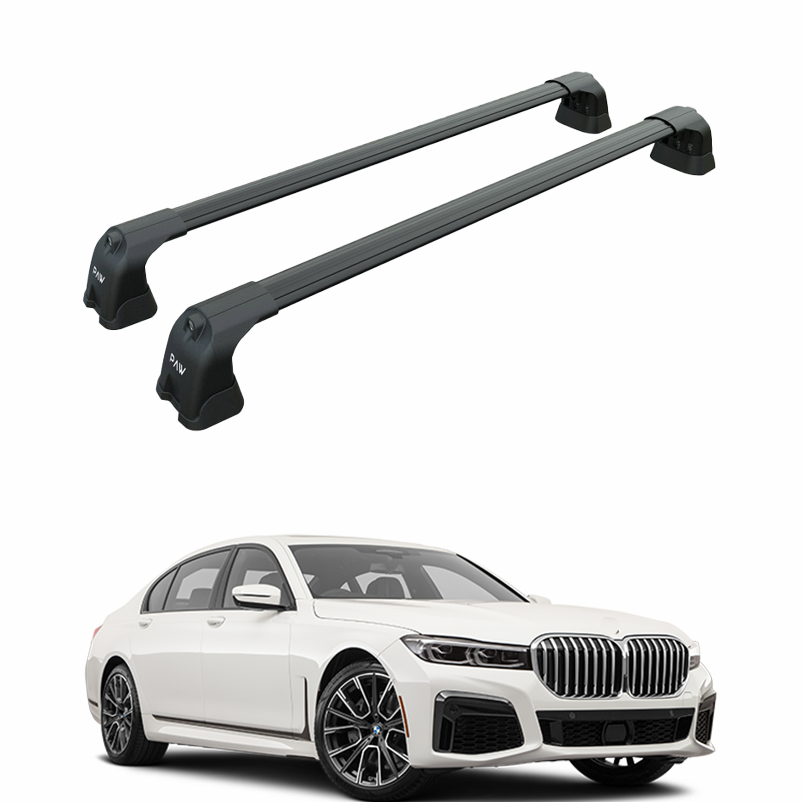 Bmw 7 2022-2025 Portbagaj Taşıyıcı Ara Atkı Aparatı Paw Pro 3 Siyah