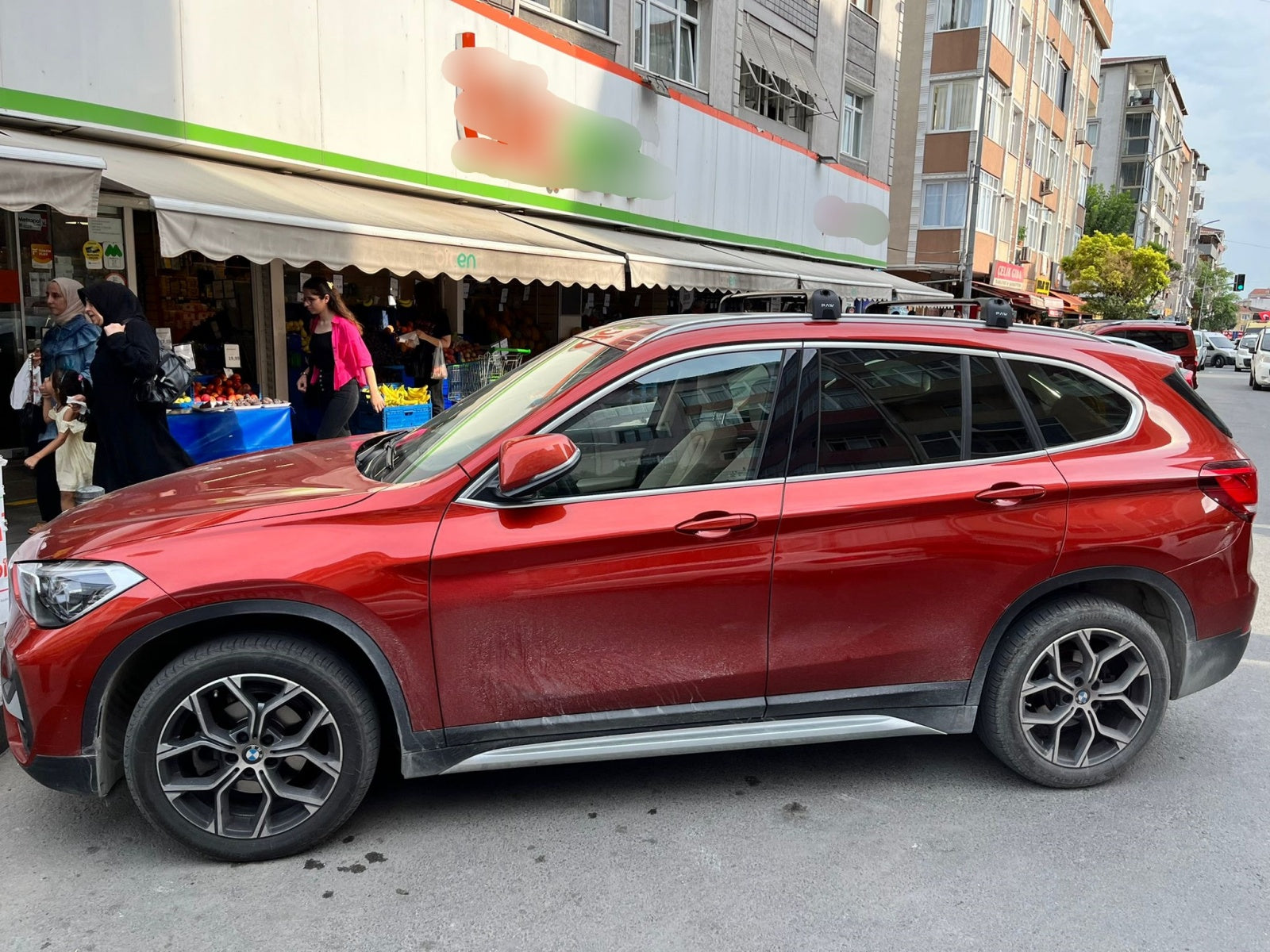 Audi Q5 2018-2025 Portbagaj Taşıyıcı Ara Atkisi - Ara Çubuk Paw Pro 2 Siyah