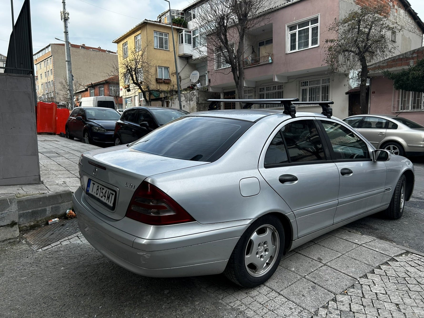 Mercedes C Sedan Series W203 Tavan Portbagaj Taşıyıcı Ara Atkısı Toros Pro 4 Gri